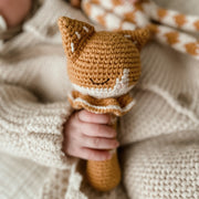 Patti Oslo Chloe the Cat Rattle | with bell Teething Rings & Rattles & Baby Gym Toys