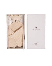 Patti Oslo Cuddle Cloth Bear | cream Cuddle Cloths