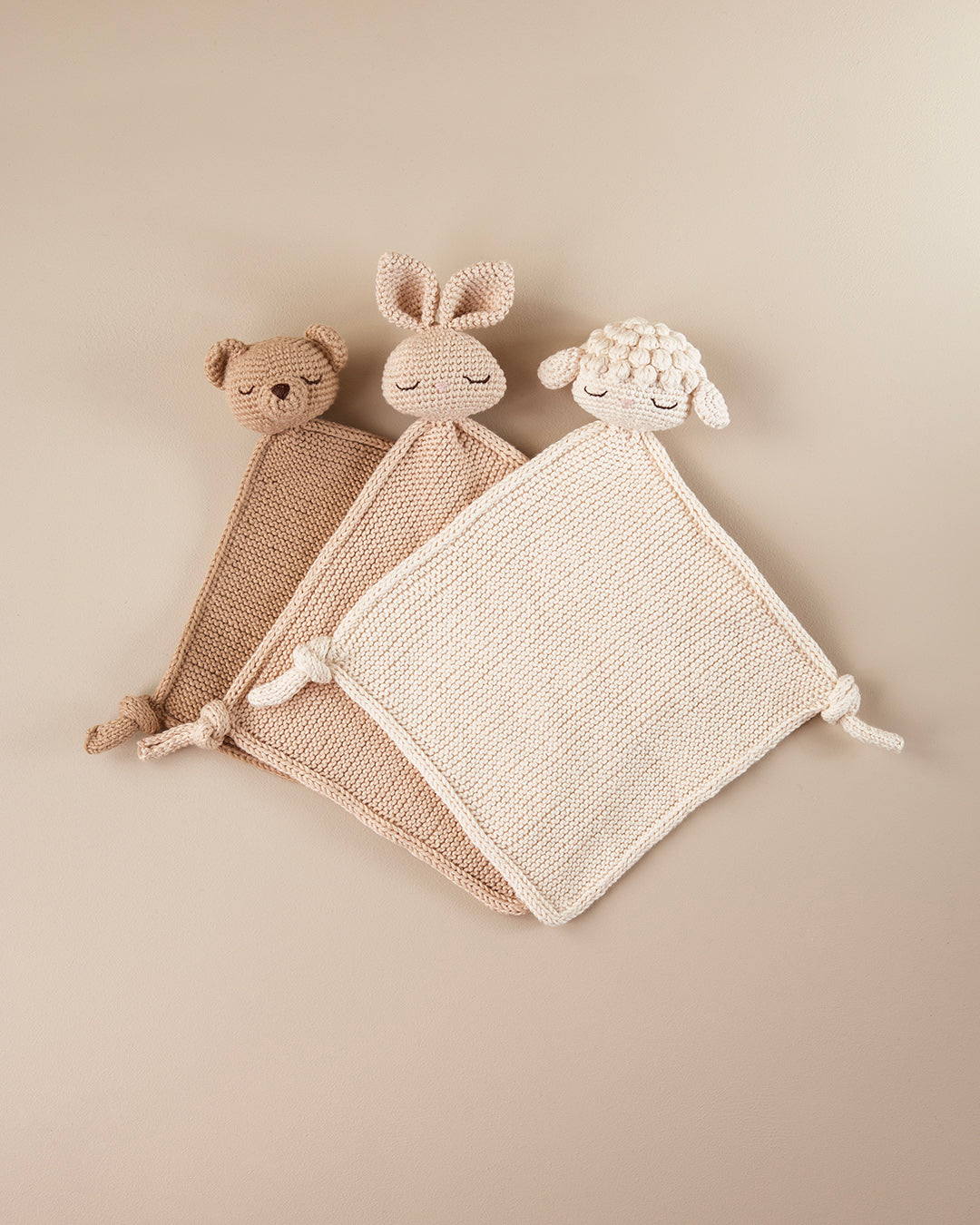 Patti Oslo Cuddle Cloth Bunny | ecru Cuddle Cloths