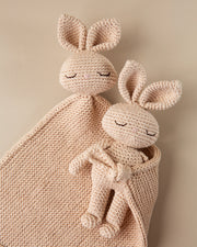 Patti Oslo Cuddle Cloth Bunny | ecru Cuddle Cloths