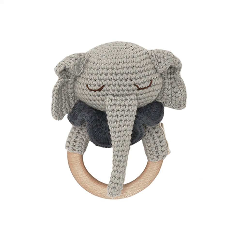 Patti Oslo Ellie the Elephant Teething Ring | with bell Teething Rings & Rattles & Baby Gym Toys