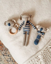 Patti Oslo Ellie Elephant | striped raf Organic Soft Toys