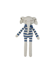 Patti Oslo Ellie Elephant | striped raf Organic Soft Toys