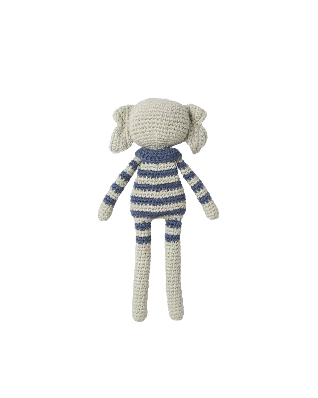 Patti Oslo Ellie Elephant | striped raf Organic Soft Toys
