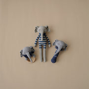 Patti Oslo Ellie the Elephant Rattle | with bell Teething Rings & Rattles & Baby Gym Toys