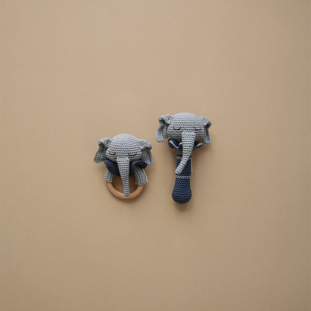 Patti Oslo Ellie the Elephant Teething Ring | with bell Teething Rings & Rattles & Baby Gym Toys