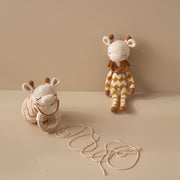 Patti Oslo Goldie the Giraffe Teething Ring I caramel Teething Rings & Rattles & Baby Gym Toys