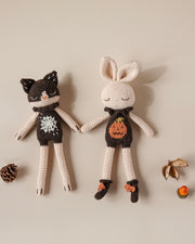 Patti Oslo Halloween Capsule | Spooky Cat | spider web Organic Soft Toys