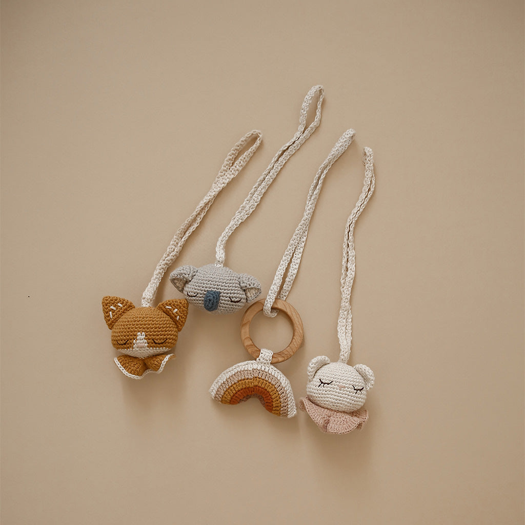 Patti Oslo Kenni the Koala Baby Gym Toy | with bell Teething Rings & Rattles & Baby Gym Toys