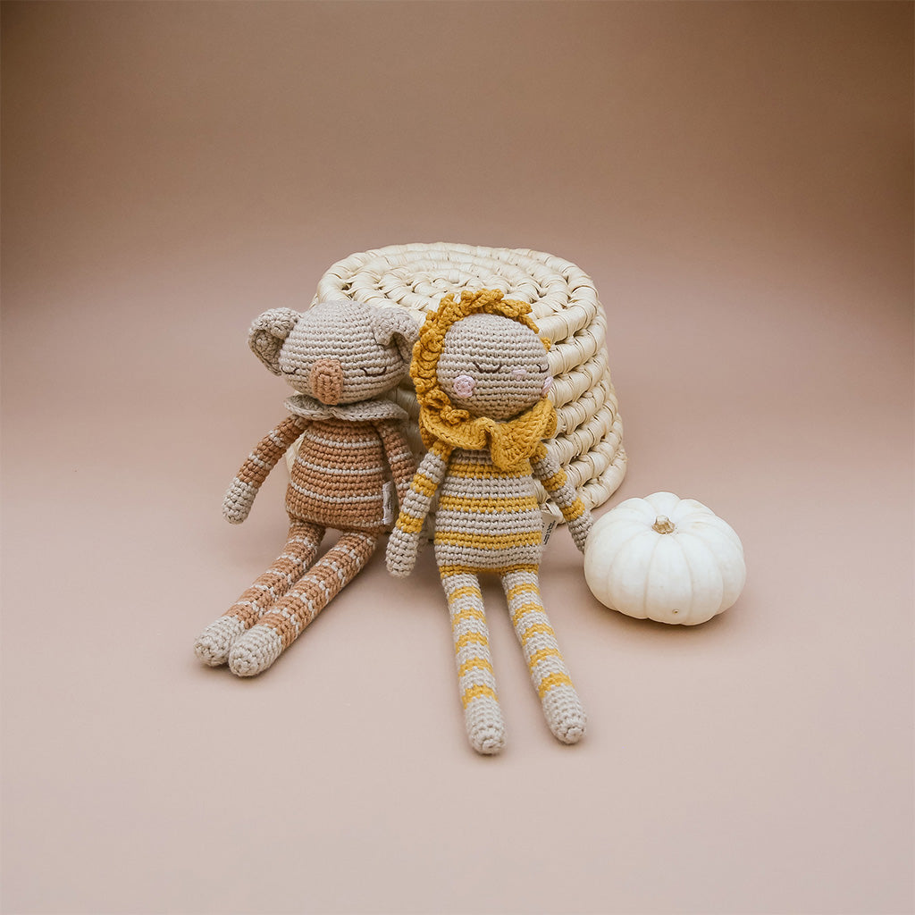 Patti Oslo Kurtis Koala | beige Organic Soft Toys