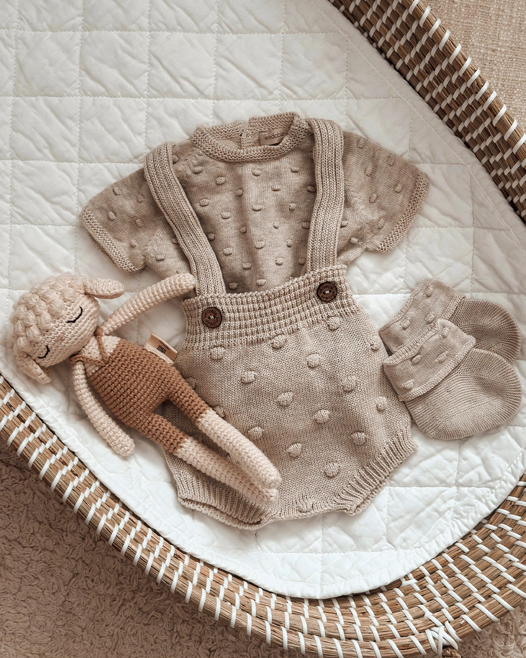 Patti Oslo Lamb | swimsuit beige Organic Soft Toys