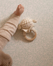 Patti Oslo Lamb the Teething Ring | ecru with bell Teething Rings & Rattles & Baby Gym Toys