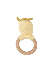 Patti Oslo Lemon Teething Ring | with bell Teething Rings & Rattles & Baby Gym Toys