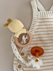 Patti Oslo Lemon Teething Ring | with bell Teething Rings & Rattles & Baby Gym Toys