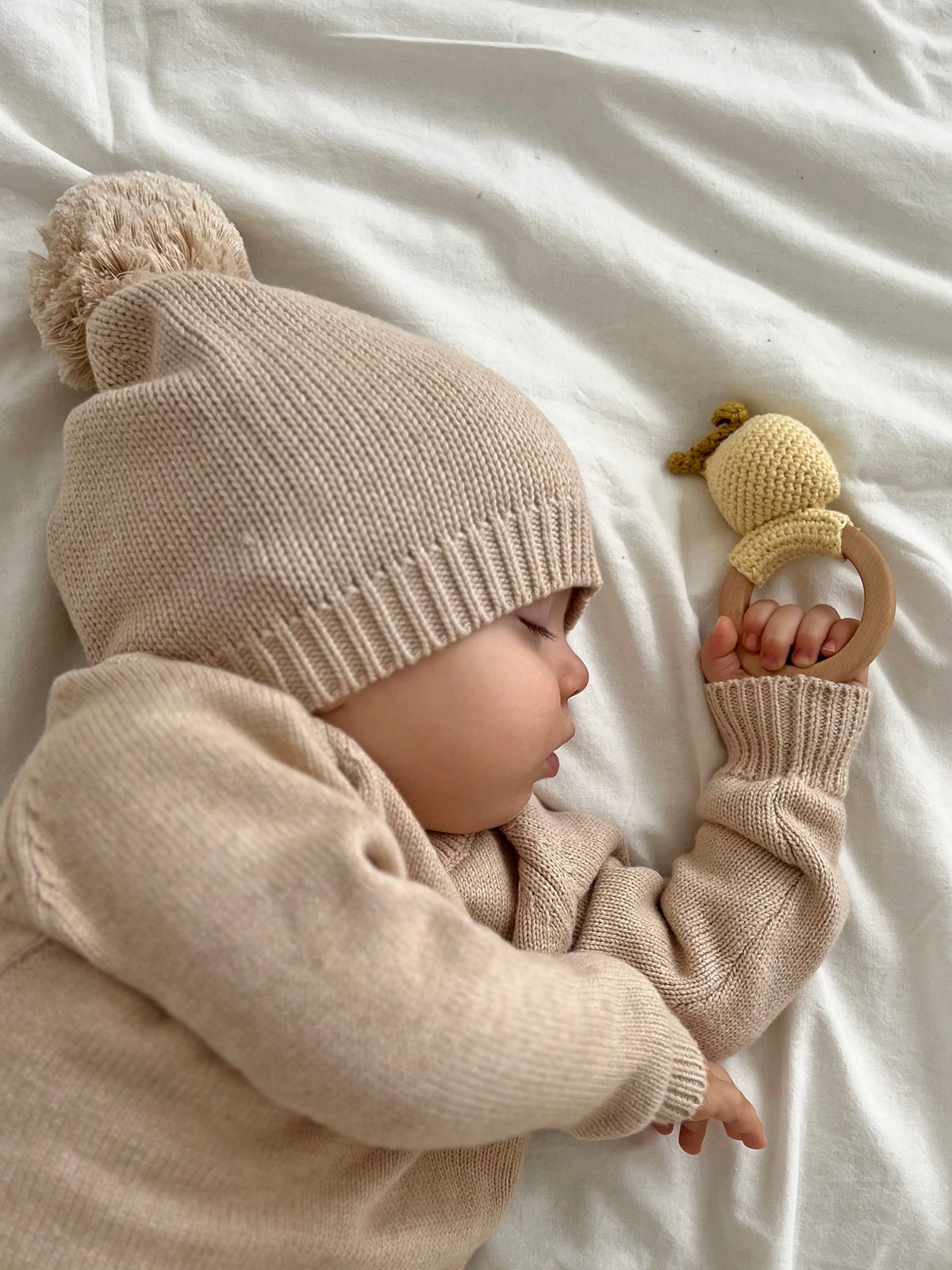 Patti Oslo Lemon Teething Ring | with bell Teething Rings & Rattles & Baby Gym Toys