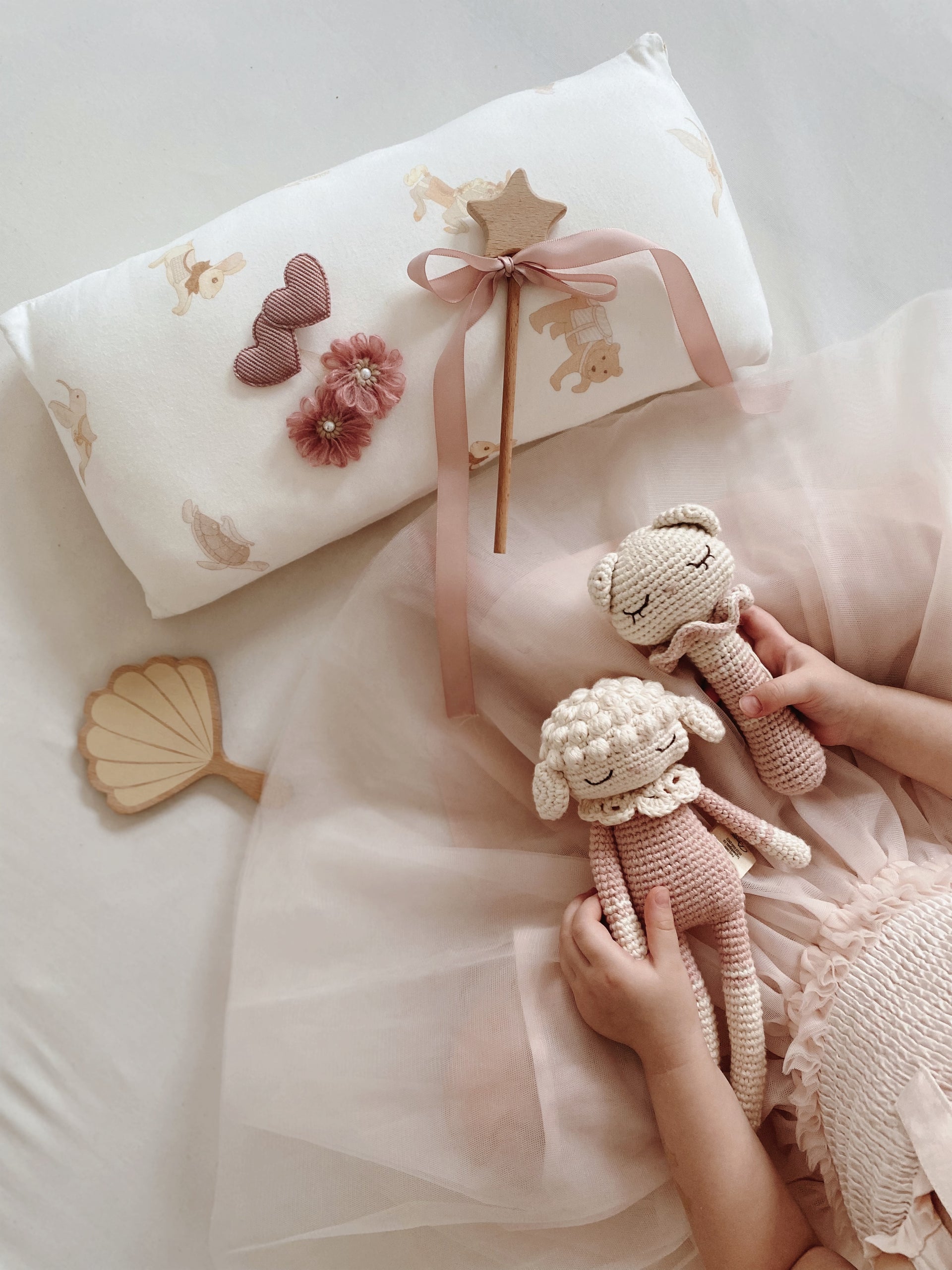 Patti Oslo Lilli Lamb | rosa Organic Soft Toys
