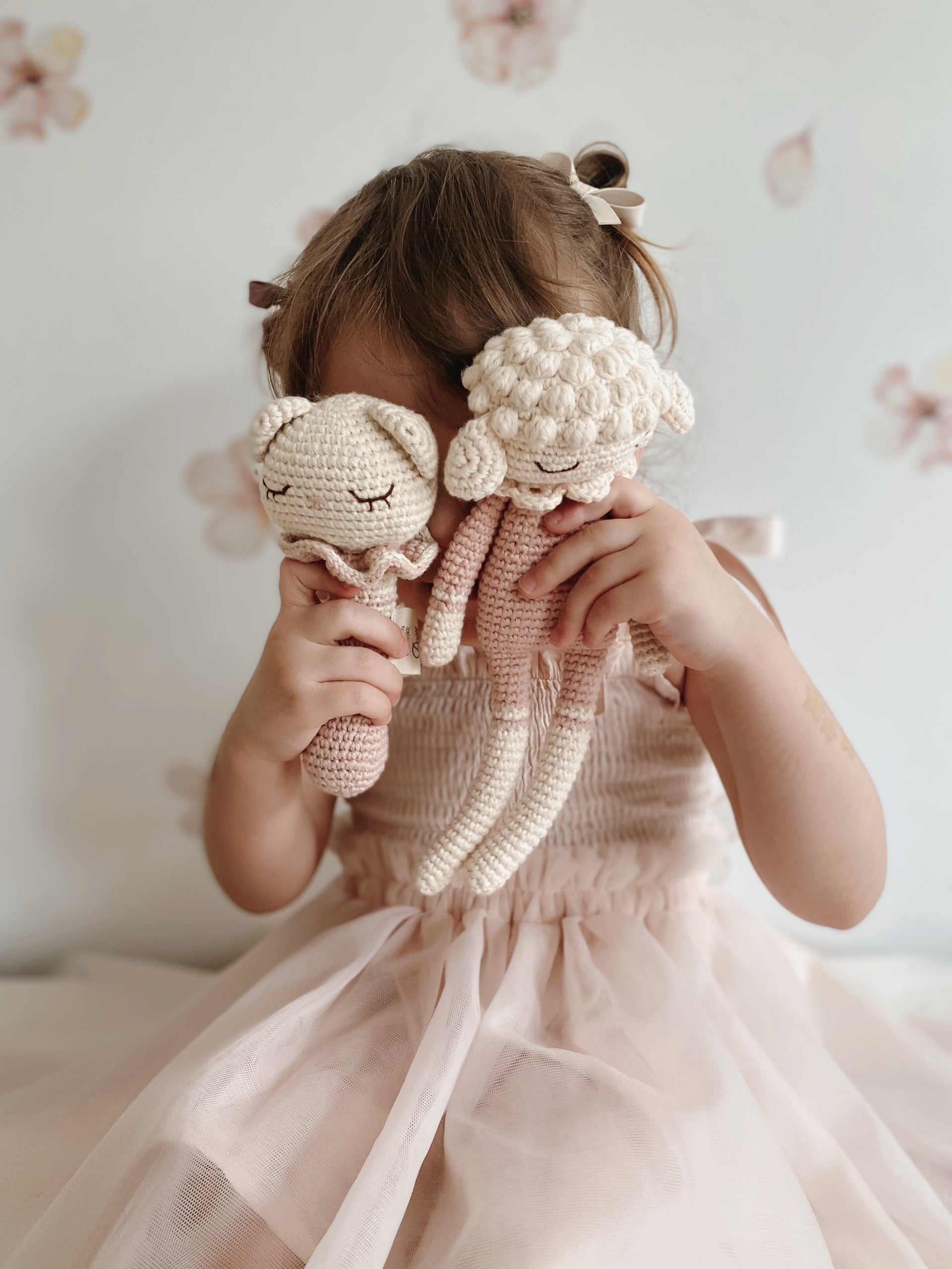 Patti Oslo Lilli Lamb | rosa Organic Soft Toys