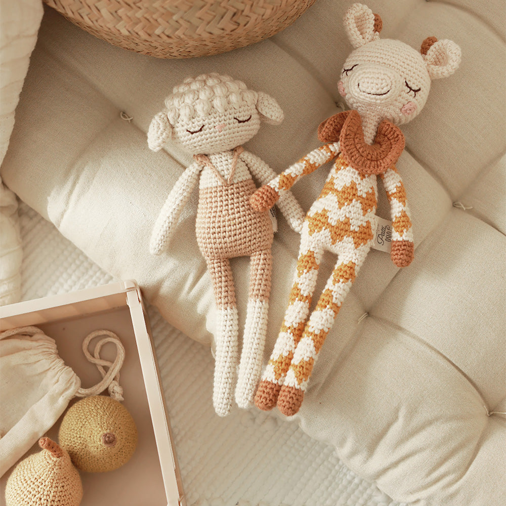 Patti Oslo Pear Rattle | with bell Teething Rings & Rattles & Baby Gym Toys