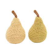 Patti Oslo Pear Rattle | with bell Teething Rings & Rattles & Baby Gym Toys