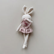 Patti Oslo Personalised Personalised Ballerina I rosa Organic Soft Toys