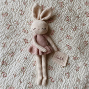 Patti Oslo Personalised Personalised Ballerina I rosa Organic Soft Toys