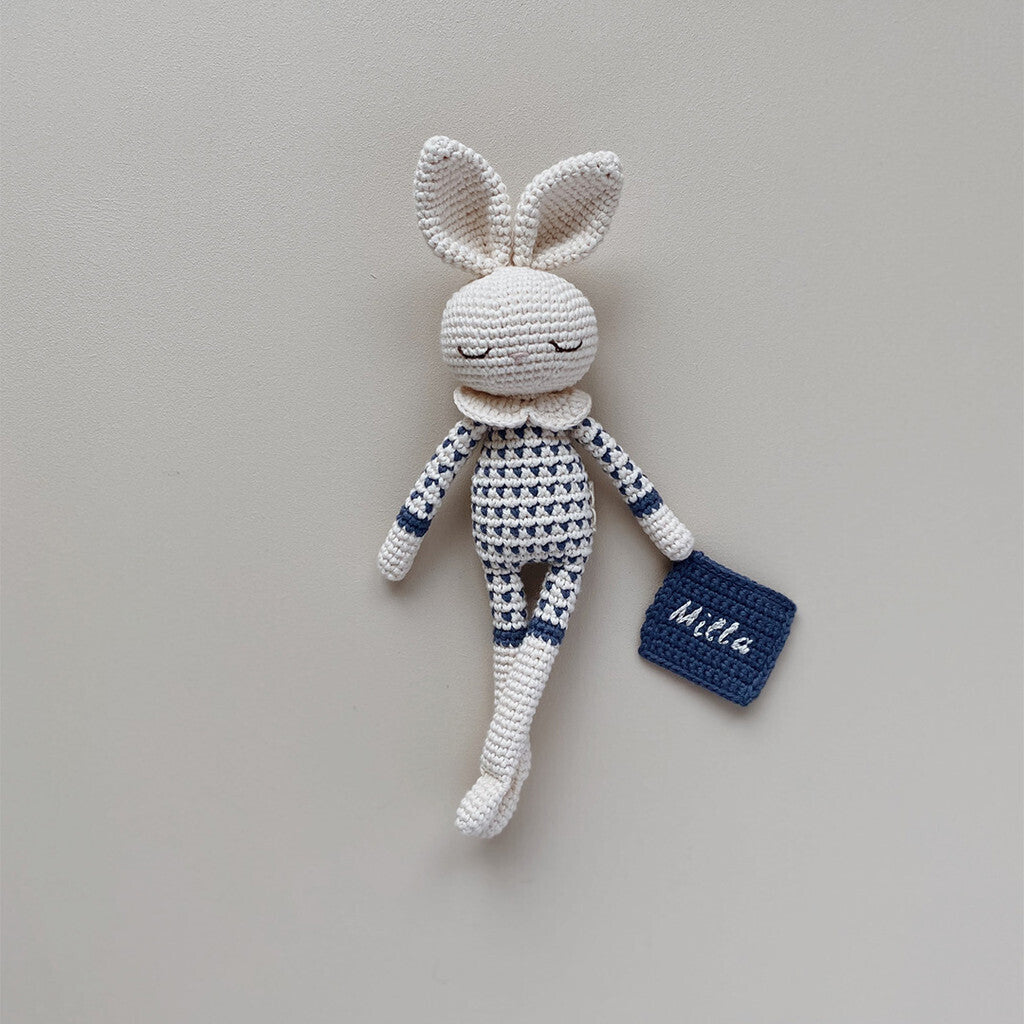 Patti Oslo Personalised Personalised Bea Bunny | raf Organic Soft Toys