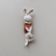 Patti Oslo Personalised Personalised Bunny | terracotta Organic Soft Toys