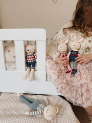 Patti Oslo Polar Bear Heart Sweater Organic Soft Toys
