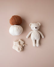 Patti Oslo Polar Bear | Wool Organic Soft Toys