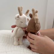 Patti Oslo Reindeer Mini Collection I brown Organic Soft Toys