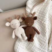 Patti Oslo Reindeer Mini Collection I brown Organic Soft Toys