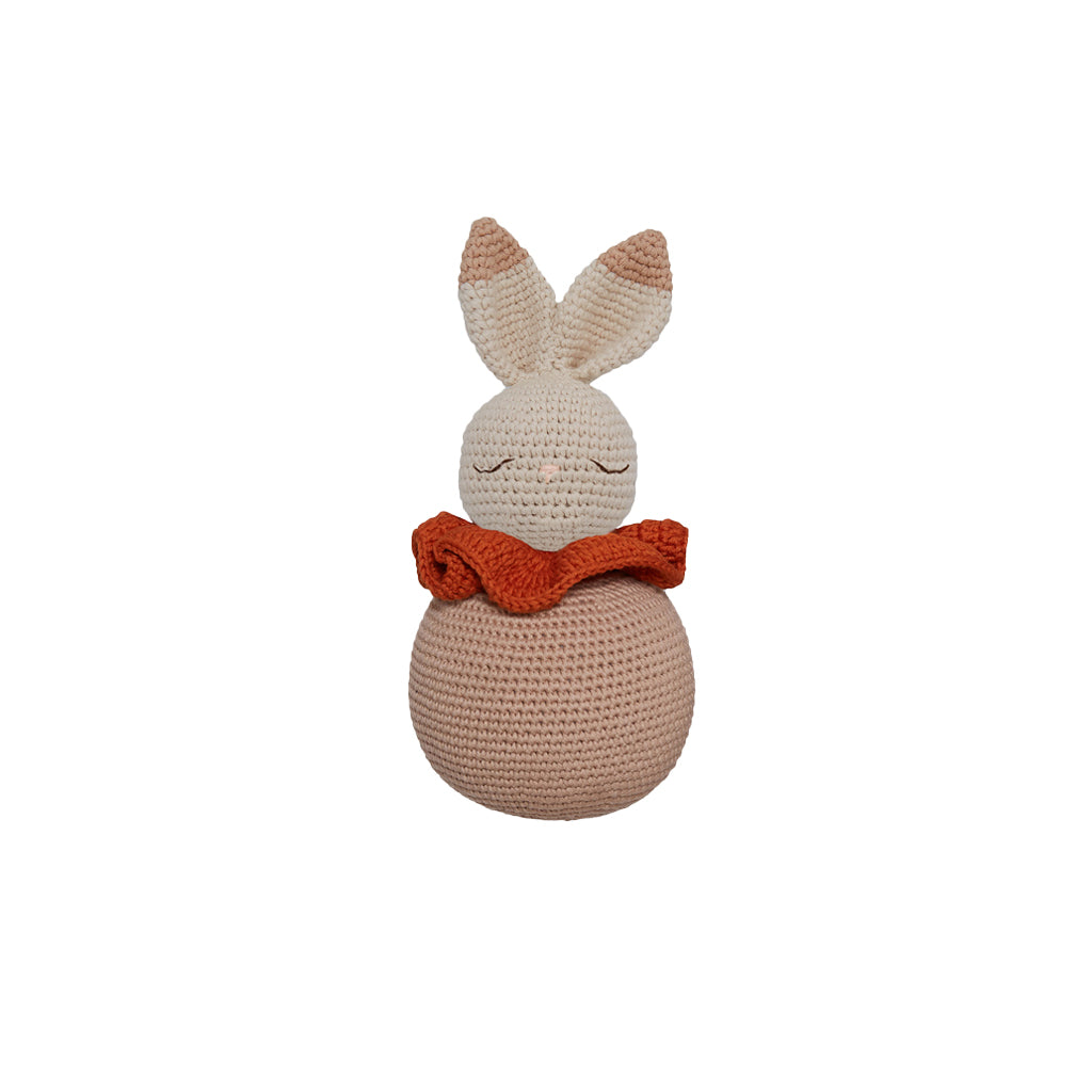 Patti Oslo Rolling Bunny | beige Teething Rings & Rattles & Baby Gym Toys